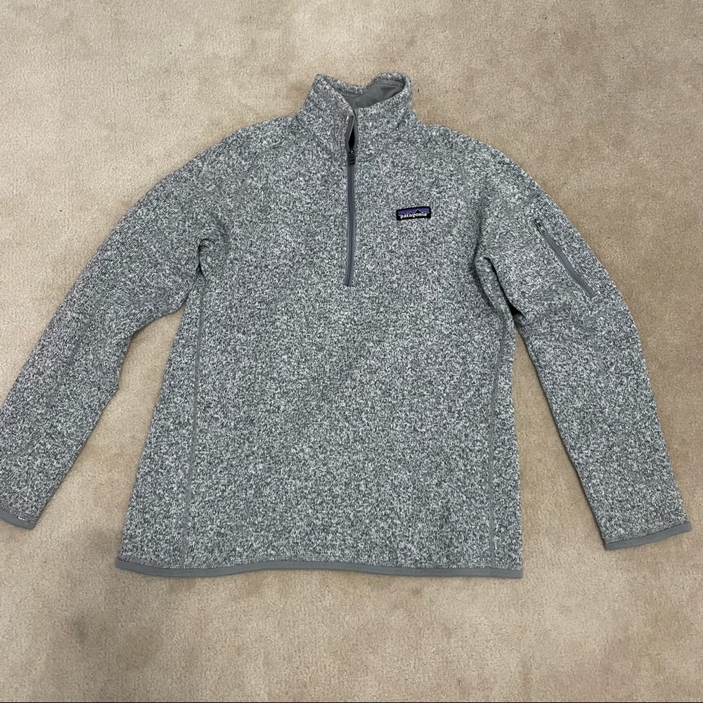 Patagonia gray Quarter Zip